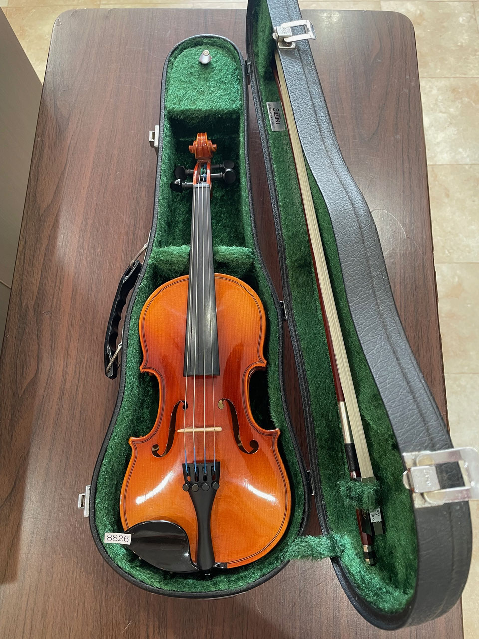 SUZUKI 鈴木　バイオリン　1/8サイズ　子供　分数バイオリン 未来のバイオリニストへ～初めてのバイオリン～ | バイオリン入門