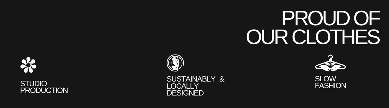 image bites that JENMMDSGN is a slow fashion brand, with a studio production and sustainable design