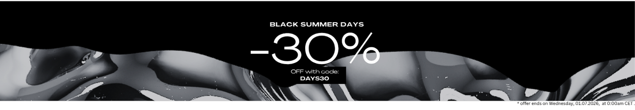 black summer days with code DAYS30 get 30% Off your order