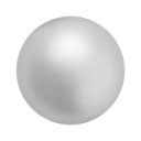 Preciosa Button Pearl Helmi Light Grey