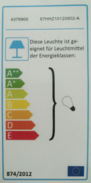 Energieeffizienz/ Leuchtmittel