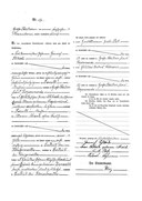 Heiratsurkunde Johann Heinrich Schkade mit Marie Mark 16.11.1905 Groß-Särchen