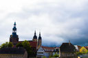Ansicht der Skyline von Eisleben