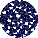 Pattern design Hiware indigo blue