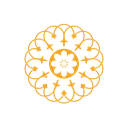 Icon Rosette in Goldgelb
