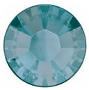 Swarovski 2078 229SAT Blue Zircon Satin Hotfix