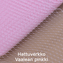 Hattuverkko Birdcage Light Pink