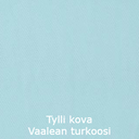 Kova Tylli Pale Turquoise Turkoosi 135cm