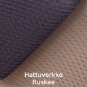 Hattuverkko Birdcage Ruskea