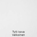 Kova Tylli Valkoinen 135cm