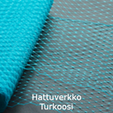 Hattuverkko Birdcage Turkoosi Turquoise