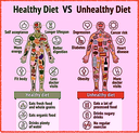 From high- to low calorie foods