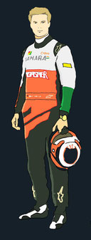 Nico Hülkenberg by Muneta & Cerracín