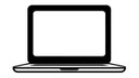 Pictogramme d'un ordinateur portable
