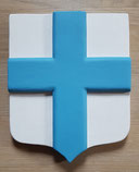 Reproduction Blason Catalogne sculpté