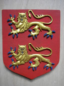 Reproduction Blason Normandie sculpté