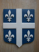 Reproduction Blason Québec sculpté