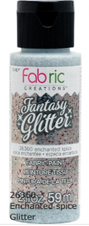 Kangasväri Plaid Fabric Creations Soft Fabric Ink Fantasy Glitter Enchated Spicer 26360