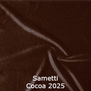 Joustava kangas sametti cocoa 2025