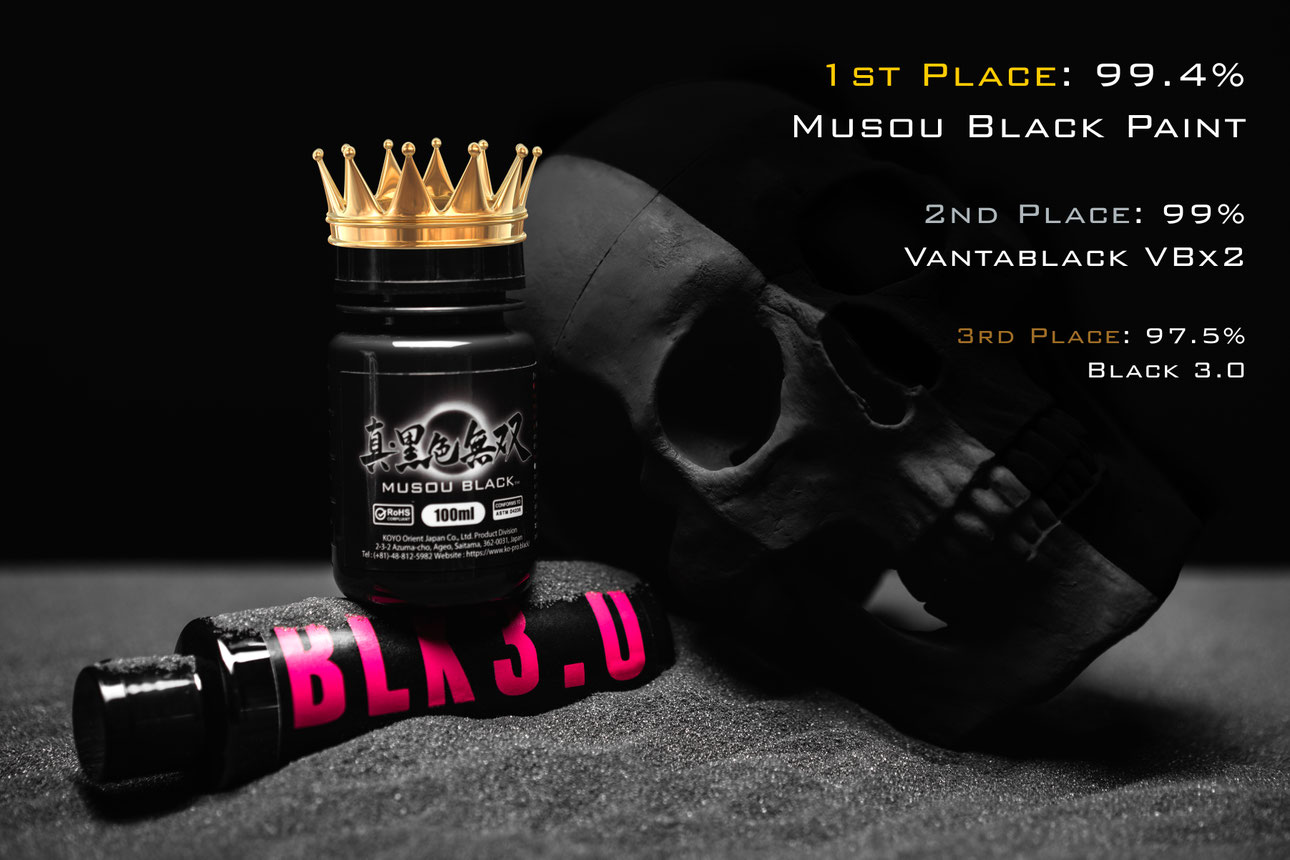 The World's BLACKEST Paint? The Black Market