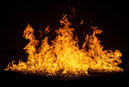 gros feu metaphore d une grosse crise d eczema