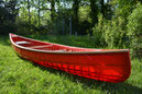 Skin on frame canoe