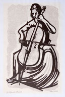 Cello-Spielerin