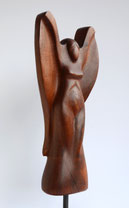 modern#abstrakt#akt#edelholzskulptur#amerika#amboina#gunnar mozer