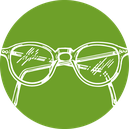 Brillen-Icon, das zum Angebot vom Korrektorat führt