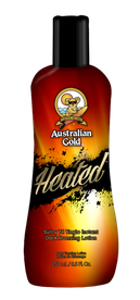 Heated Iconic Australian Gold Zonnebank creme bronzer zoncosmetica DHA cosmetisch natuurlijk tingle