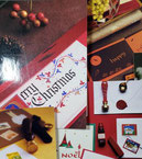 10月11月「カリグラフィーのクリスマスカード」作品イメージ