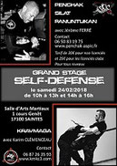 Stage self-défense Saintes