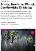 Food Waste Leaf to Root Radieschenblätter