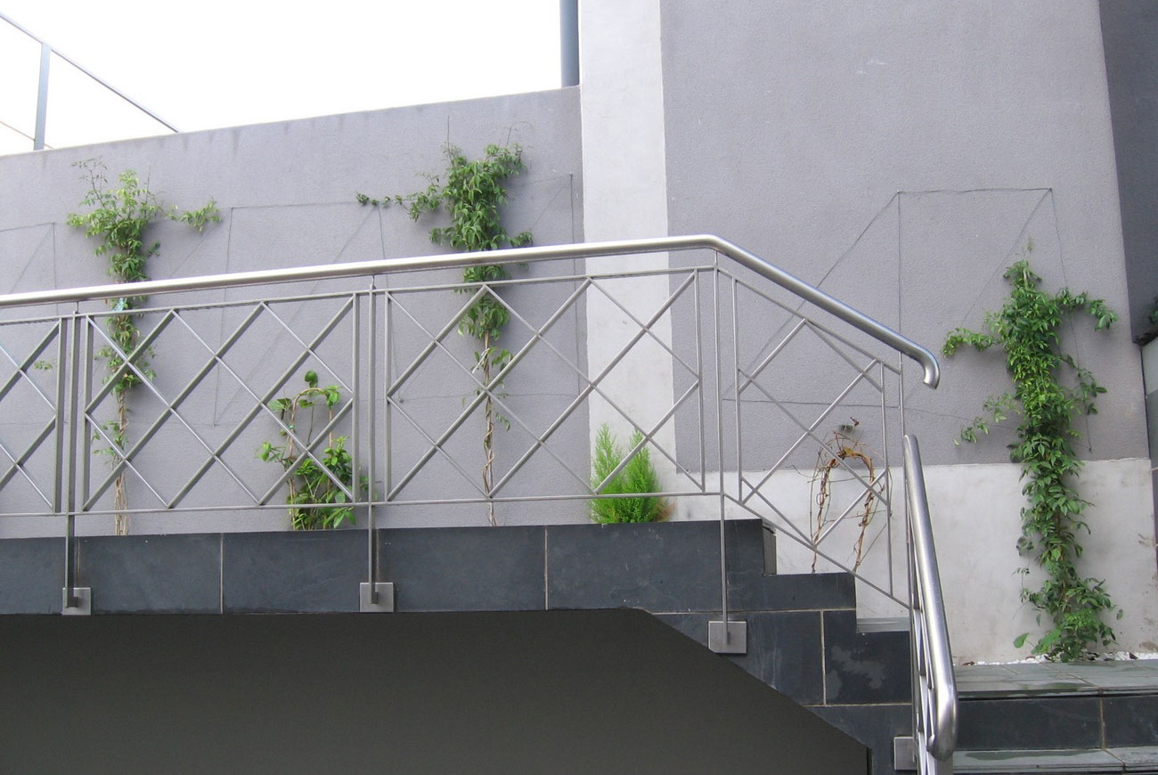 Barandillas de acero inoxidable economicas en murcia, lorca - Escaleras