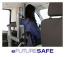 eFutureSafe head and backrest for wheelchair users