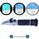 Rifrattometri ottici per analisi liquidi batteria, refrigeranti, antigelo, pulizia - VLRFTL