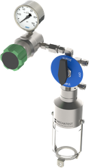 Liquid sampling - MBS-A4 Back Purge Liquid Sampler Configuration - Mechatest Bottle Sampler - closed sampling Dopak DPM