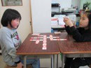 お迎え待ちの小学生と対決!!