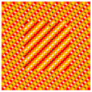 Nur durch Farbenumkehr wird hier ein 3D-Effekt erzielt.