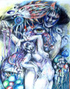 Die dunklen Goetter Griechenlands_ Morpheus_50x70 cm_2015