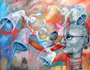 Wir haben den Regen bebogen.._H.Groenemeyer_120x150 cm_2009