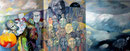 Ich habe euch die Sonne beschworen_2010_3mal 150x120 cm