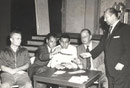 1958 Marshall Miles, Ivan Erdos, Eddie Kantar, Ernie Rovere und Nat Cohen