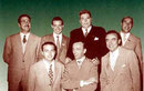 blue Team nel 1957 (dietro: Belladonna, Forquet, Perroux, Avarelli,  avanti: Siniscalco, Chiaradia, D'Alelio)