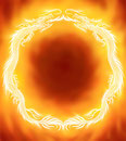 Dragons de feu - Etude pour agence Toscara