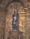 Maria schwanger in der Kathedrale von Evorà (Portugal)