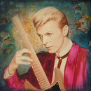 Foto: Olaf Pinn. David Bowie- Oel auf Leinwand, in altmeisterlicher Lasur- und Mischtechnik