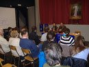 29 Settembre 2010 Padre Simone e Padre Franco che parlano agli annunciatori