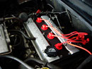 Toyota MR-2 aw11/ Ventildeckel lackiert und Kabel neu...