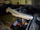 Toyota MR-2 aw11/ Rost am Scheibenrahmen...verursacht durch beschädigung der Lackoberfläche beim rausschneiden...